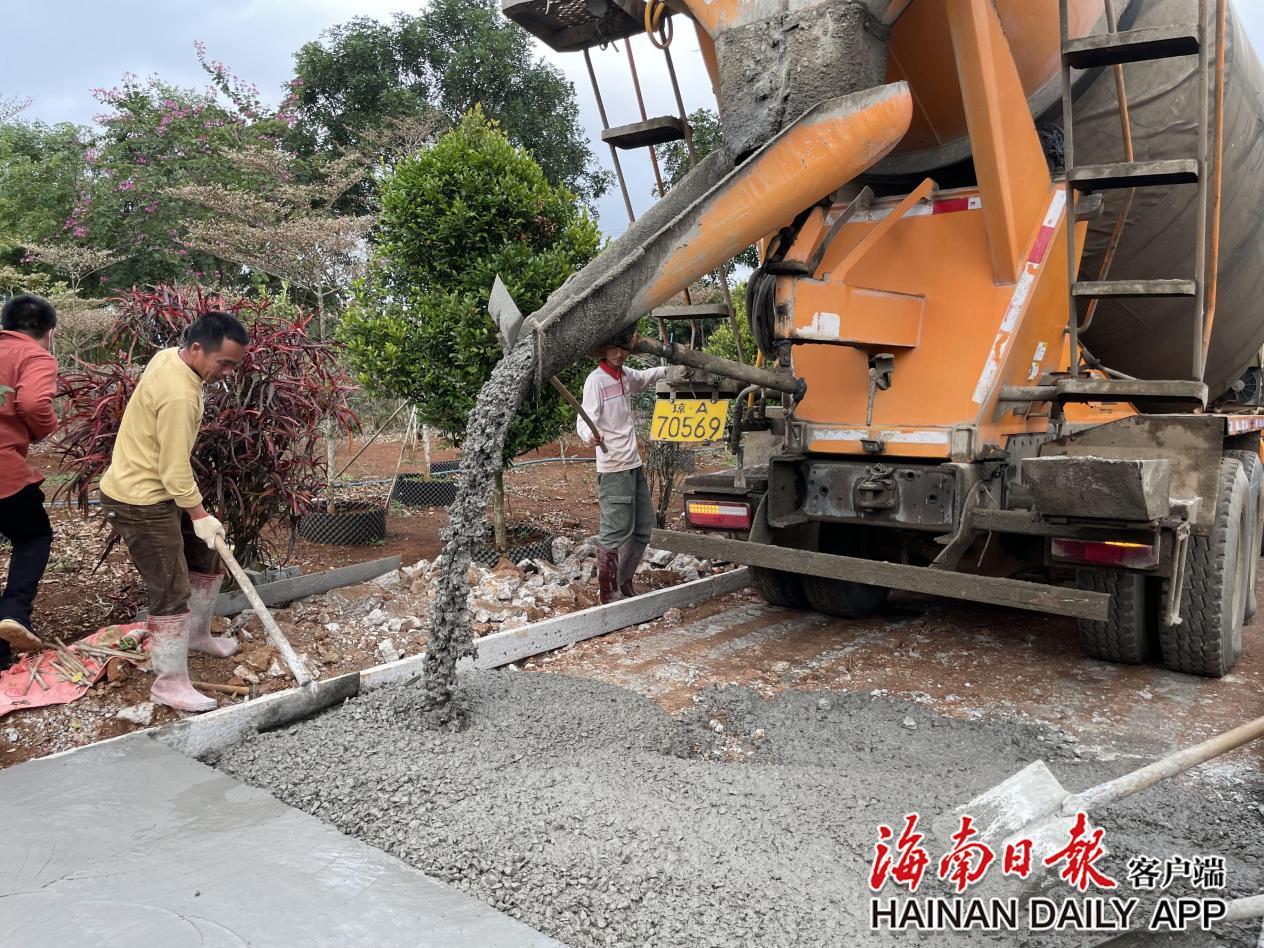 1643247824375582.jpg 海口苏民村乡村振兴工作队联合企业解决村民出行难问题.jpg